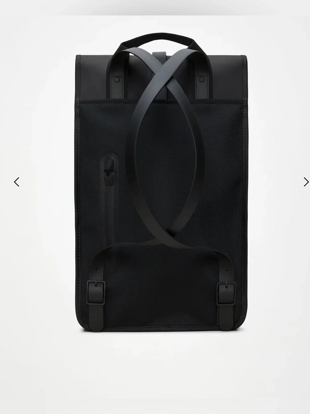 Rains  Backpack is clean and ever-contemporary. Like new no tag